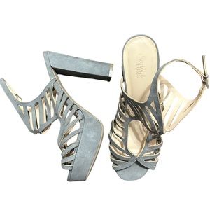 Charlotte Russe sandals high heels size 8